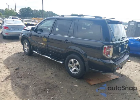 2007 Honda Pilot Ex-L из США, поврежденный, VIN 5FNYF28517B045750